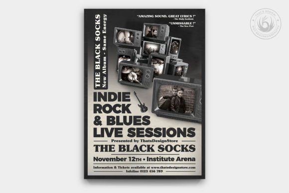 Download Live Concert Flyer Template V4 - Live concert Collection