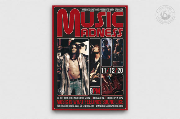 Download Live Concert Flyer Template - Live concert Collection