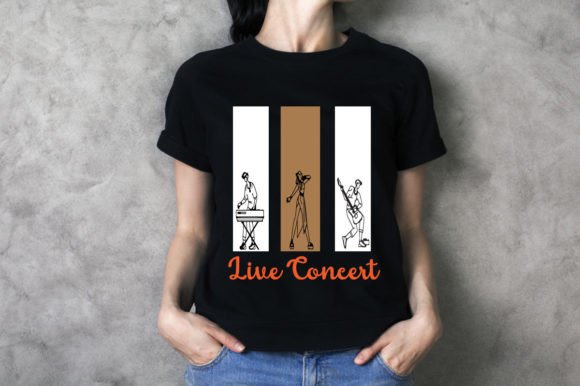 Download Live Concert- SVG T-shirt Design - Premium Resources