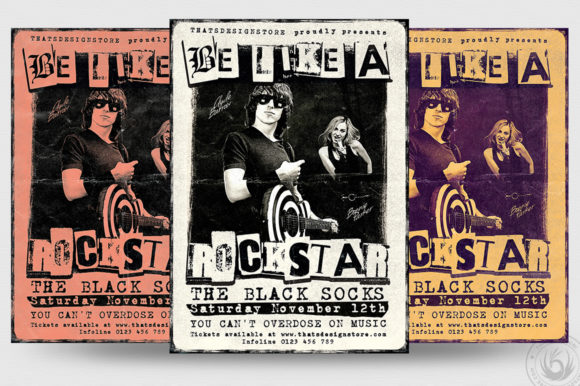 Download Live Concert Flyer Template - Live concert Collection