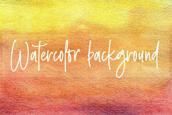 Download Yellow-red Watercolor Digital Paper - Premium Resources